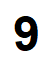 The number 9.